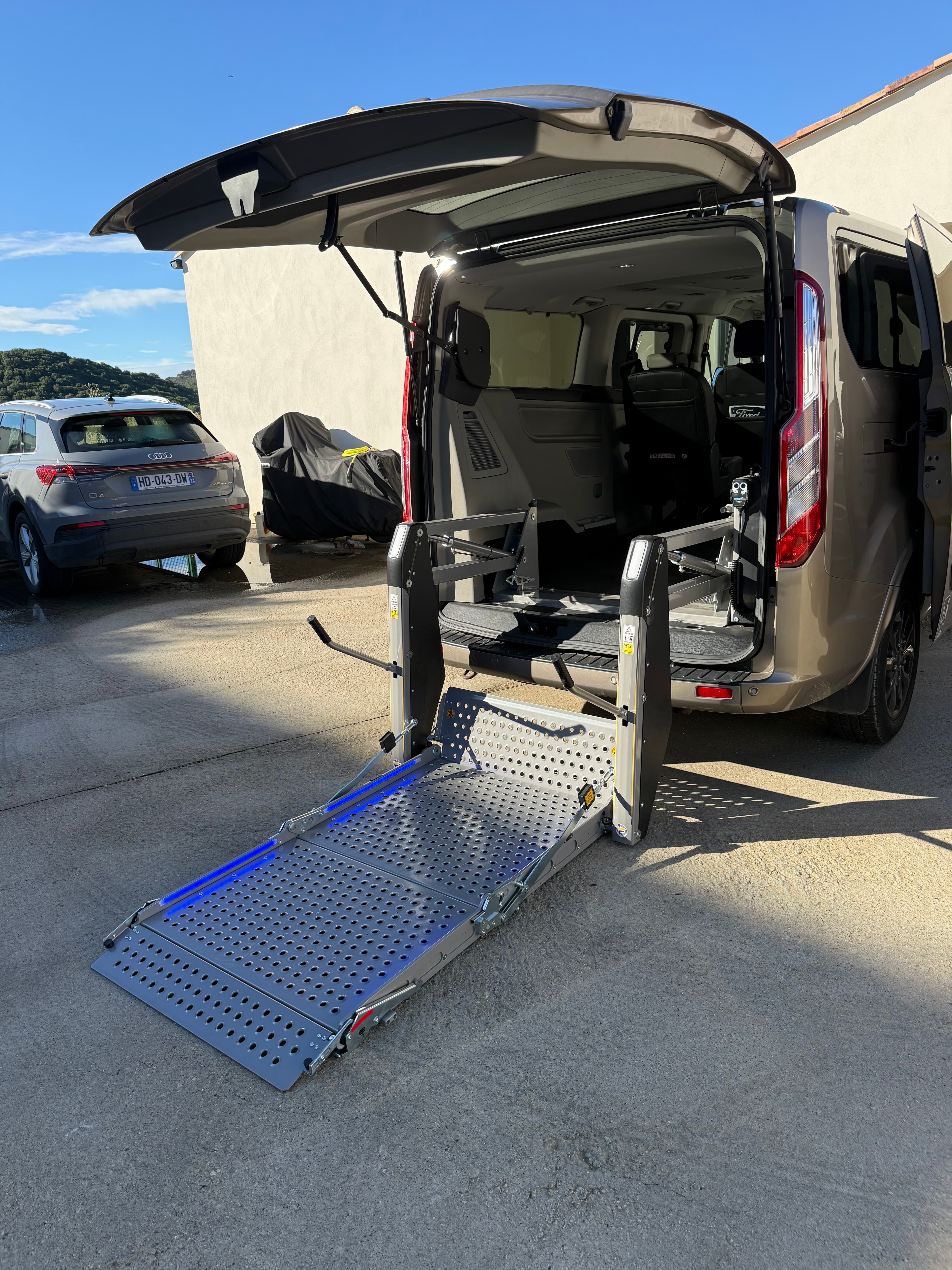 Portail neuf motorisé