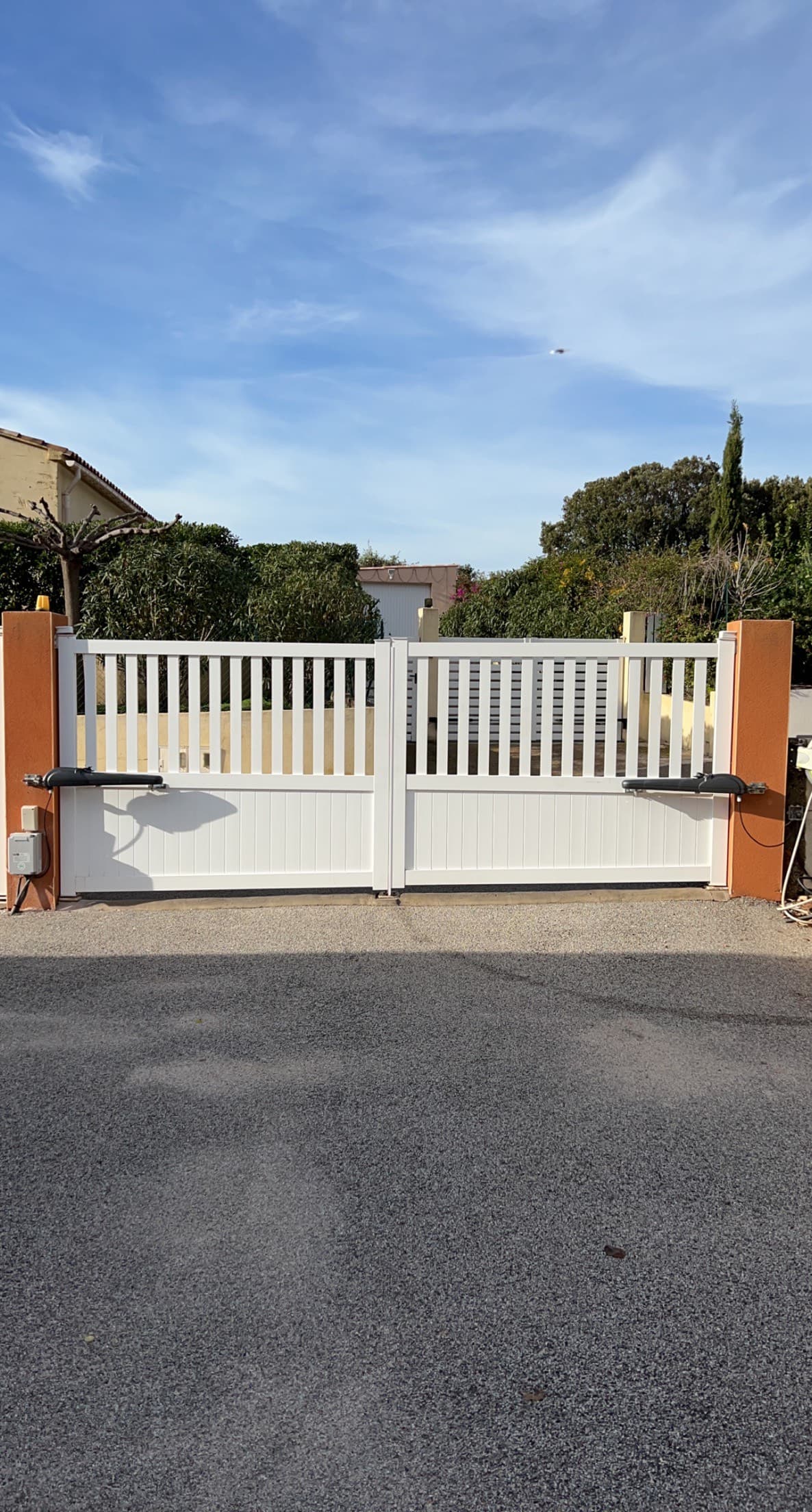 Portail entrée résidence